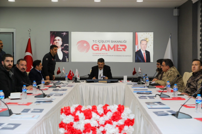 Hakkari'de "İl Afet ve Acil Durum Koordinasyon Kurulu Toplantısı" yapıldı