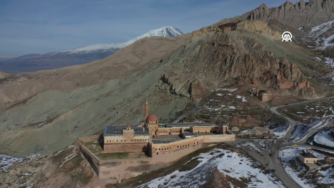 İshak Paşa Sarayı 2023'te 213 bin ziyaretçi ağırladı