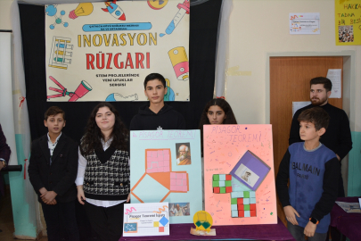 Şemdinli'de öğrencilerin hazırladığı projeler sergilendi