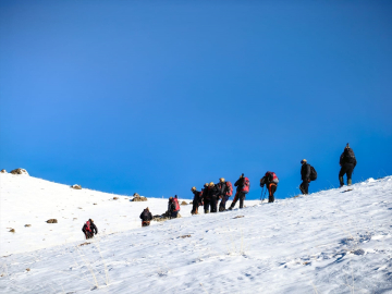 Sarıkamış şehitleri 3 bin 204 rakımlı Erek Dağı'nda anıldı