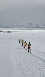 Yüksekova'da yapılan Kayaklı Koşu Milli Takım seçmeleri sona erdi