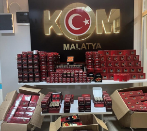Malatya'da kaçakçılık operasyonunda 2 gözaltı