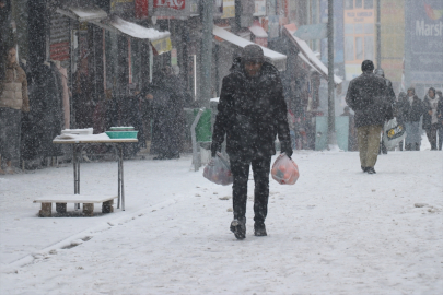 Erzurum, Ağrı ve Kars&#039;ta kar yağışı etkili oluyor