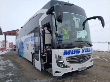 Muş&#039;ta yük ve yolcu taşıyan araçlara yönelik denetim yapıldı