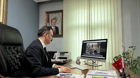 Şemdinli Kaymakamı Ali Ekber Ateş, AA'nın "Yılın Kareleri" oylamasına katıldı