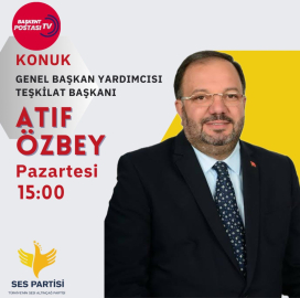 Atıf Özbey, Başkent Postası TV'ye konuk olacak!