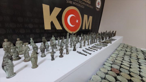 Elazığ'da tarihi eser kaçakçılığı operasyonunda bir zanlı yakalandı