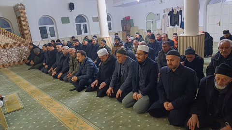 Malazgirt&amp;#039;te depremlerde hayatını kaybedenler için dua edildi