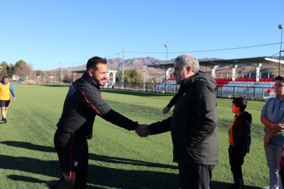 Baskil Belediye Başkanı Akmurat, Gençlerbirliği Spor Kulübü'nü ziyaret etti