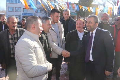 Yeniden aday gösterilen İsmail Say, Edremit'te vatandaşlarla buluştu