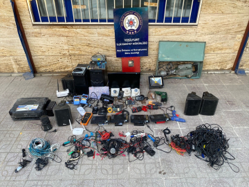 Malatya'da okuldan hırsızlık yapan 2 şüpheli tutuklandı