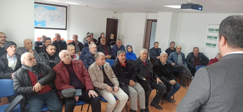 Kale&#039;de çiftçilere yönelik bilgilendirme toplantısı yapıldı