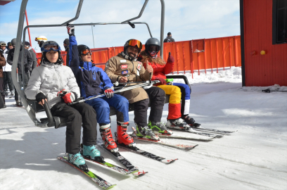 Sarıkamış Kayak Merkezi, İranlı turistlerin gözdesi oldu