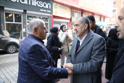 AK Parti Van Büyükşehir Belediye Başkan adayı Arvas ziyaretlerini sürdürüyor
