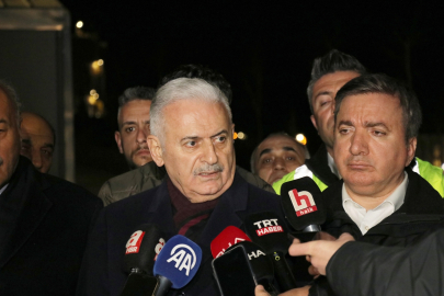 Binali Yıldırım'dan, Erzincan'da maden ocağındaki toprak kaymasına ilişkin açıklama: