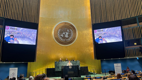 Gedik Holding Yönetim Kurulu Başkanı Hülya Gedik BM Genel Merkezi'nde konuştu: