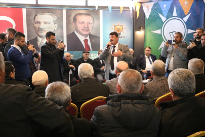 AK Parti Hakkari Belediye Başkan adayı Ölmez&#039;e ziyaretler sürüyor