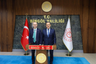 IFAD Ülke Direktörü Liam Chicca&#039;dan Bingöl Valisi Usta&#039;ya ziyaret