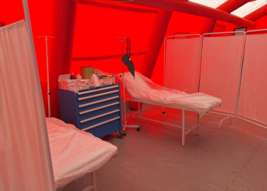 Erzincan&#039;daki maden ocağı sahasında Acil Müdahale Ünitesi kuruldu