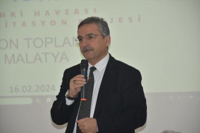 Malatya&#039;da Fırat Nehri Havzası Rehabilitasyon Projesi anlatıldı