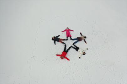 Ağrı&#039;nın karla kaplı güzellikleri fotoğraf tutkunlarını ağırlıyor