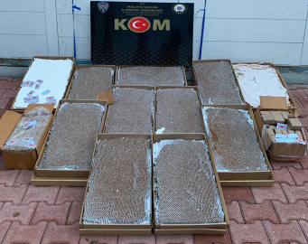 Malatya&#039;da 821 bin 800 makaron ele geçirildi