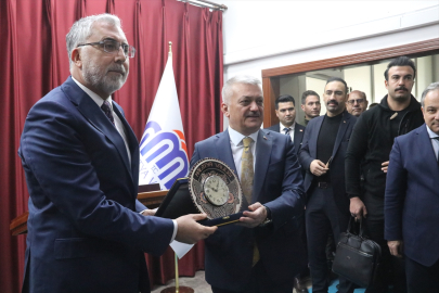 Çalışma ve Sosyal Güvenlik Bakanı Işıkhan, Malatya Valiliğini ziyaret etti