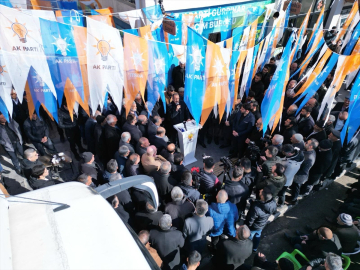 Gürpınar'da AK Parti Seçim Koordinasyon Merkezi açıldı