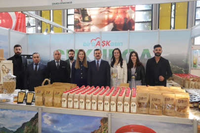 Çukurca tahini Ankara'daki kahvaltı fuarında tanıtıldı