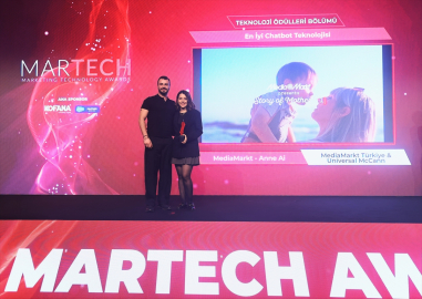 MediaMarkt "Anne AI" projesiyle Martech Awards'ta ödül kazandı