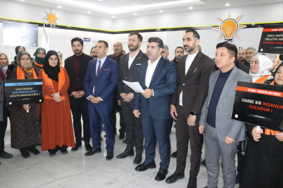 Ağrı ve Erzurum'da AK Parti teşkilatlarından 28 Şubat açıklaması