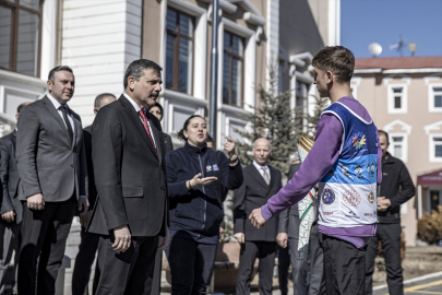 20. İşitme Engelliler Kış Olimpiyatları'nın açılış meşalesi yakıldı