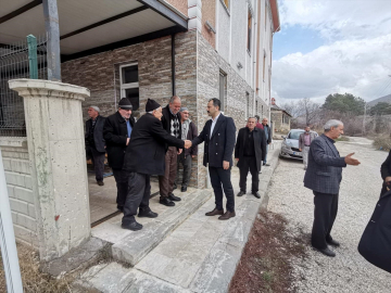 Baskil Kaymakamı Kundakçı, Karaali köyünü ziyaret etti