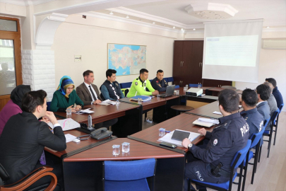 Keban&#039;da seçim güvenliği toplantısı yapıldı