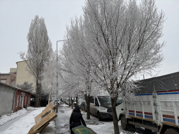 Ardahan, Tunceli ve Kars&#039;ta kar yağışı etkili oluyor