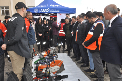 Bulanık'ta "1-7 Mart Deprem Haftası" etkinliği düzenlendi