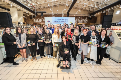 Kadın üreticiler CarrefourSA&#039;da buluştu