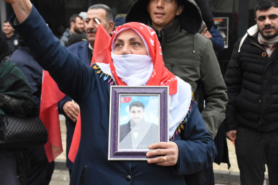 Vanlı aileler DEM Parti İl Başkanlığı önündeki eylemlerini sürdürüyor