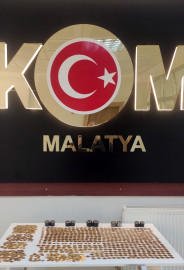 Malatya&#039;da sahte mühürle düşük ayarlı altın basan 3 şüpheli hakkında işlem yapıldı