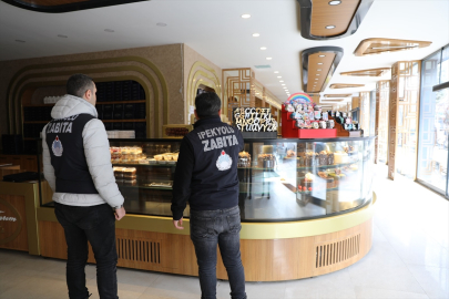 Van'da ramazan öncesi fırın ve tatlı imalathanelerinde denetim yapıldı