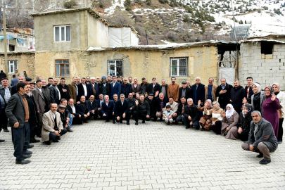 Çatak Belediye Başkanı Şeylan mahalle siyaretlerini sürdürüyor
