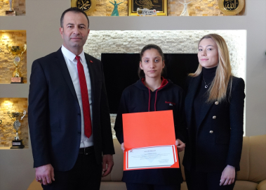 Göleli öğrenci projesiyle Türkiye finalinde yarışacak