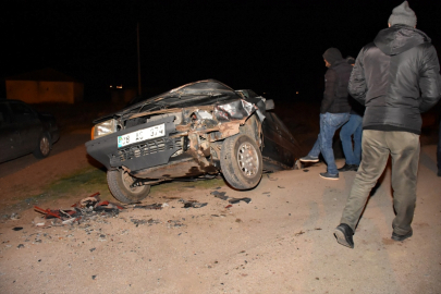 Erzincan’da iki aracın çarpışması sonucu 7 kişi yaralandı