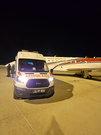 Bingöl&#039;de gözüne darbe alan çocuk hava ambulansıyla Ankara&#039;ya sevk edildi