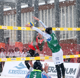 CEV Kar Voleybolu Avrupa Turu'nun 2. etabı tamamlandı