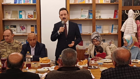 Malazgirt'te şehit aileleri ve gaziler iftarda bir araya geldi
