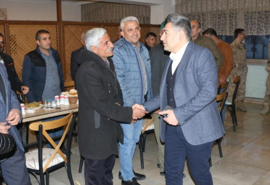 Kaymakam Özçelik, şehit aileleri ve gazilerle iftarda bir araya geldi