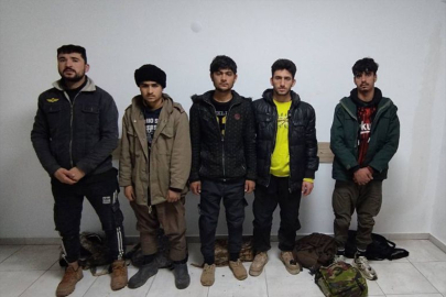 Elazığ&#039;da 5 düzensiz göçmen yakalandı