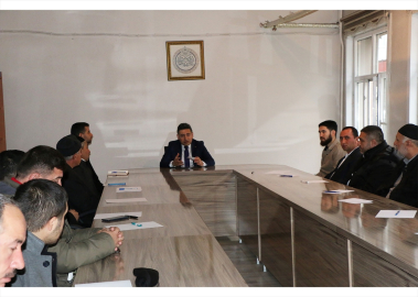 Hizan Kaymakamı Özçelik, din görevlileriyle buluştu