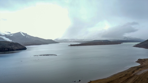 Van'da etkili olan yağışlarla barajlardaki doluluk arttı